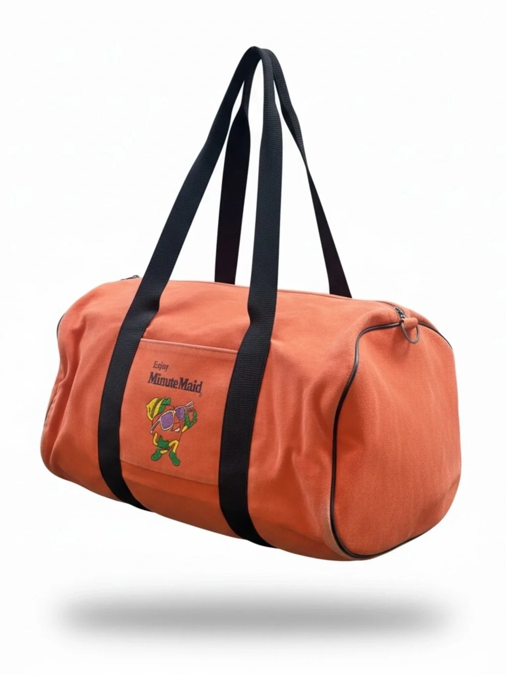 Minute Maid Vintage Orange Canvas Duffel Bag